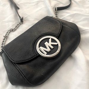 Michael Kors Silver Chain Crossbody